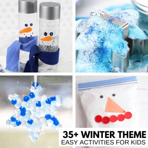 50 Winter Theme Activities For Kids - Little Bins for Little Hands