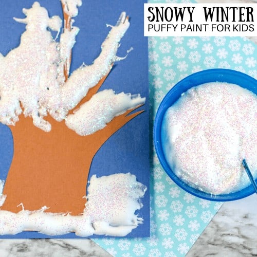 Shivery Snow Paint Recipe