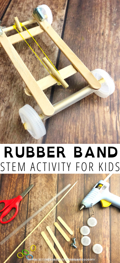 Krijt Onrechtvaardig Lui How To Make A Rubber Band Car - Little Bins for Little Hands