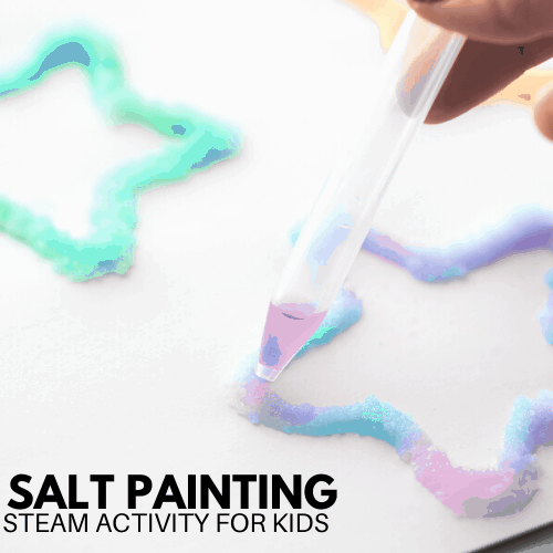 Salt Painting For Kids