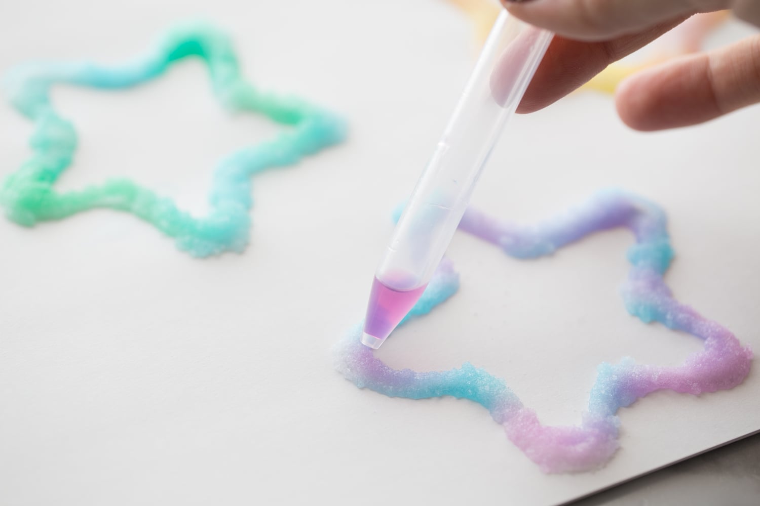 Salt Paint Example Salt Painting STEAM For Kids