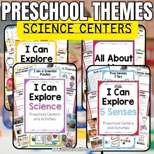 Preschool Science Center Ideas