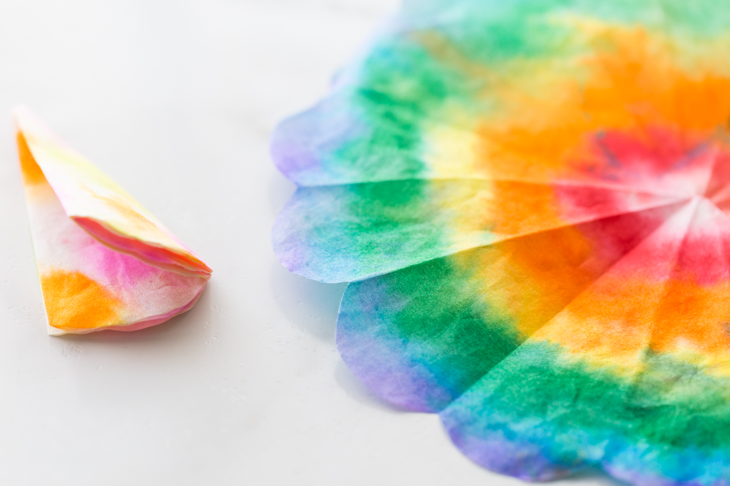 Easy Coffee Filter Flowers Little Bins for Little Hands