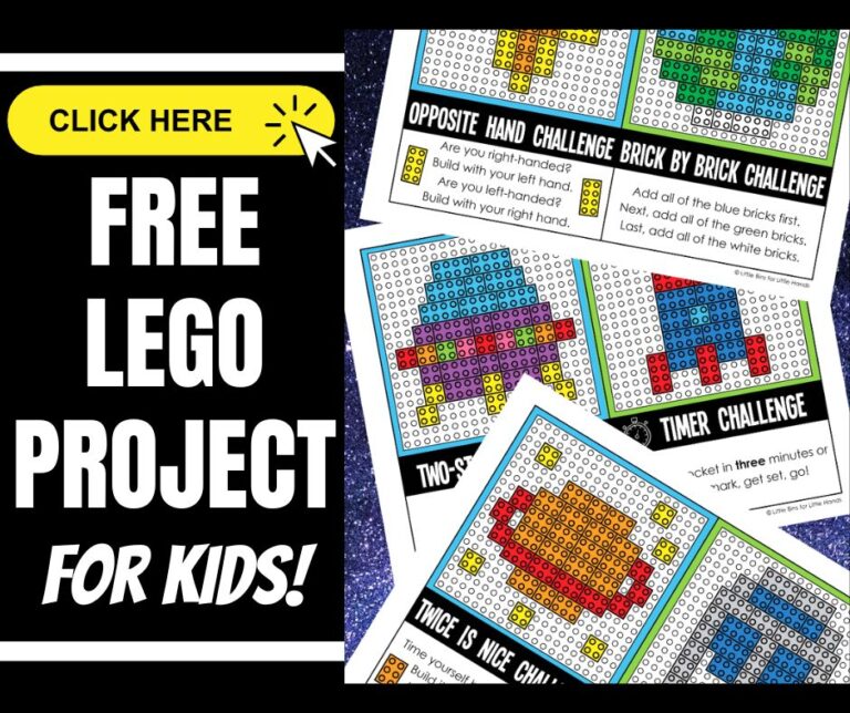 LEGO Monster Challenges | Little Bins for Little Hands