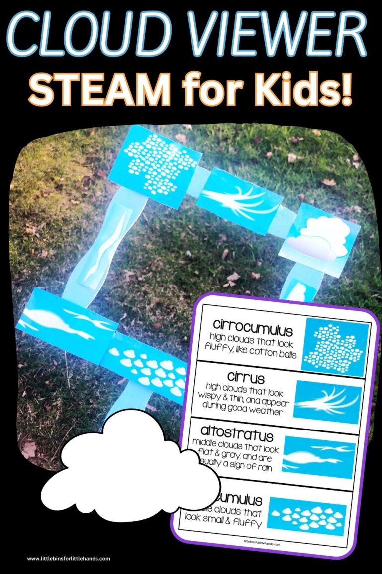 Make Your Own Cloud Viewer - Little Bins for Little Hands