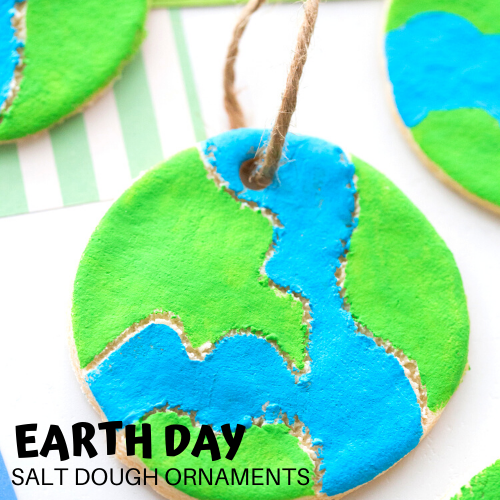 Earth Day Salt Dough Craft