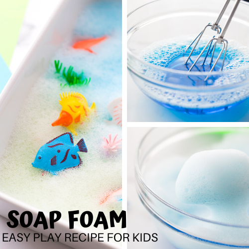 Soap Foam Sensory Play