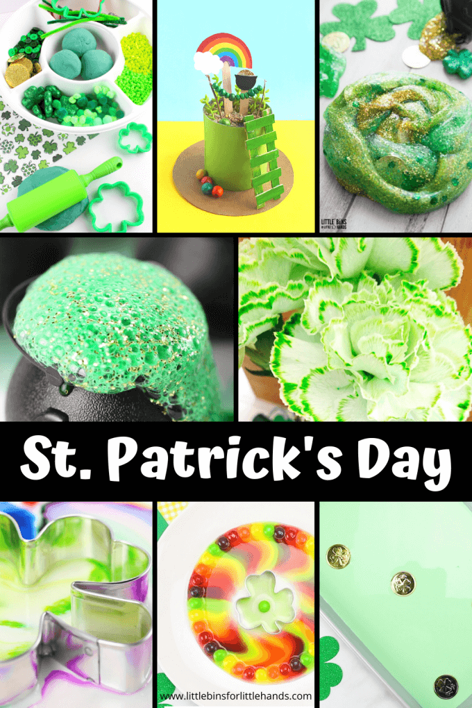 Easy St. Patricks Day Activities for kids. 