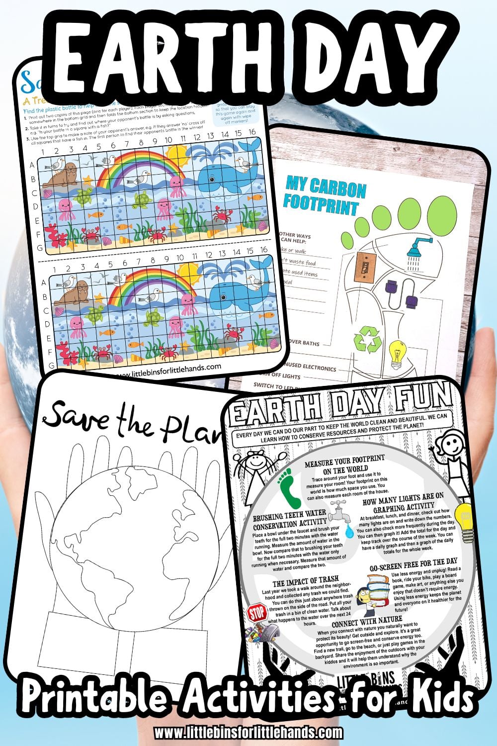 Earth Day Printables For Kids | Little Bins for Little Hands