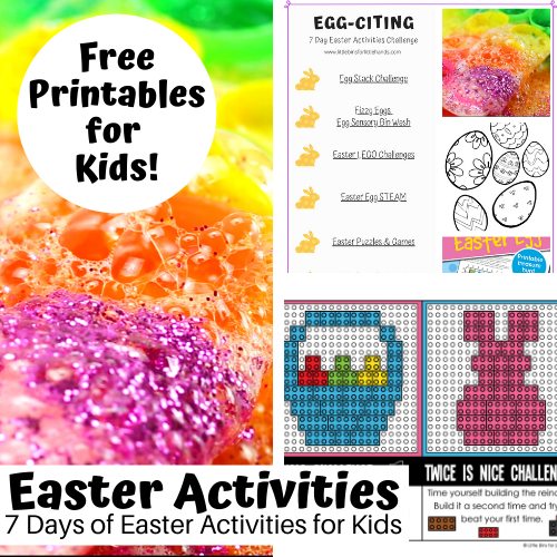 A Full Week of Fun Easter Activities for Kids with FREE Printable!