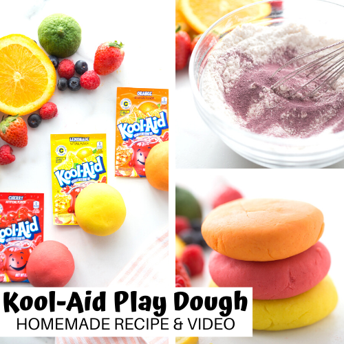 Kool-Aid Playdough Recipe