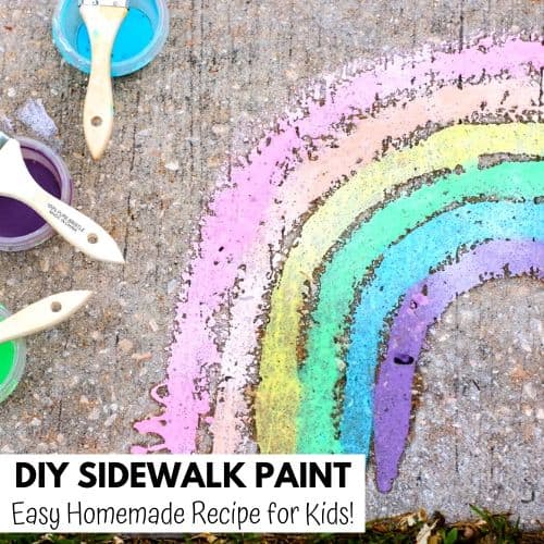 Sidewalk Paint Recipe For Outdoor Fun