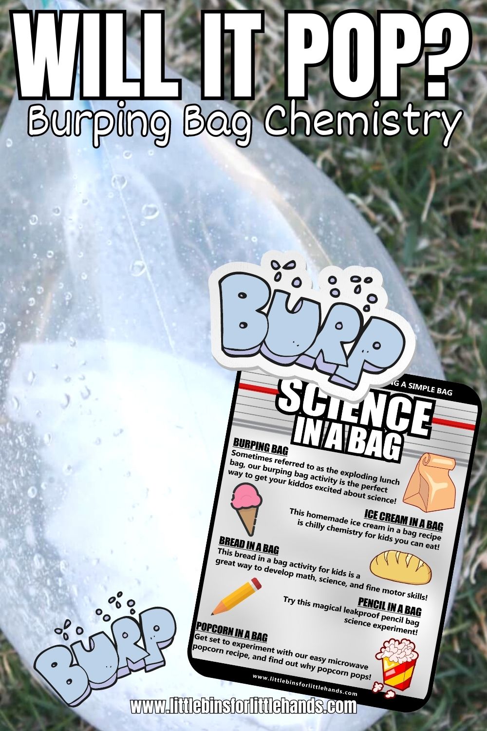 Exploding Bags Little Bins for Little Hands