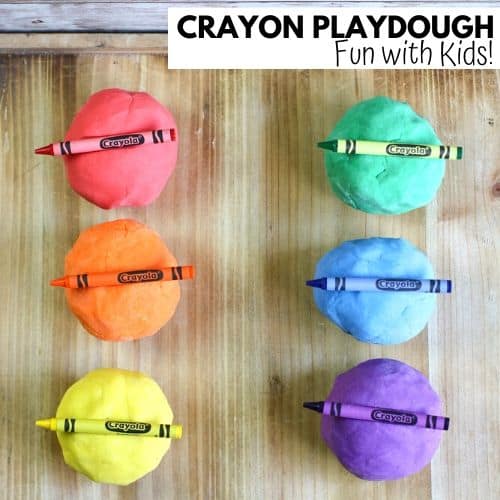 How To Make Crayon Playdough