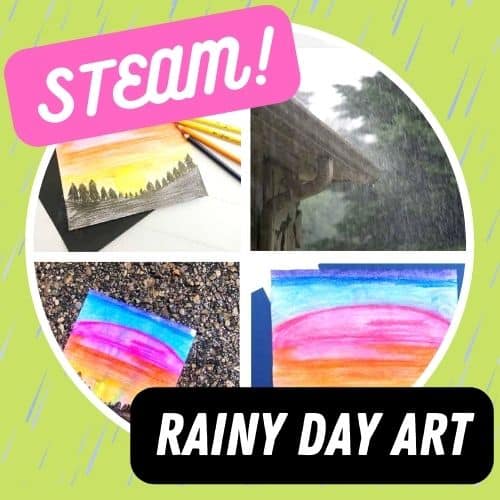 Rain Painting For Easy Outdoor Art