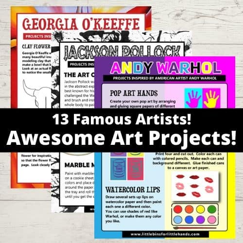 20 Famous Artists For Kids