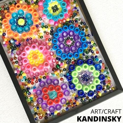 Kandinsky Circle Art For Kids