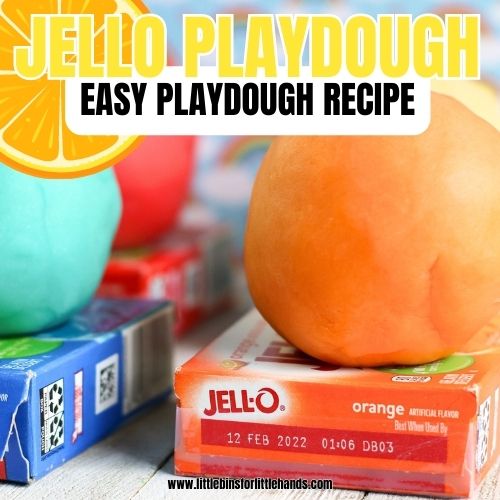Jello Playdough Recipe