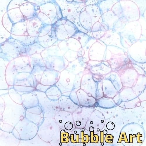Bubble Painting For Kids