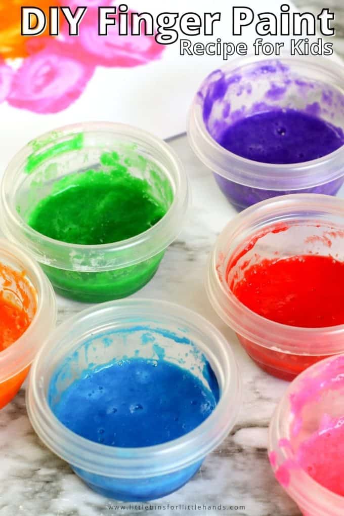 How to Make Homemade Finger Paint for Kids