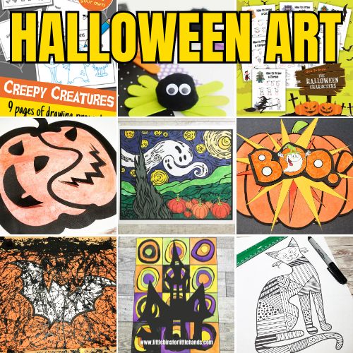 Easy Halloween Art Projects For Elementary