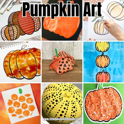 Easy Pumpkin Art Projects