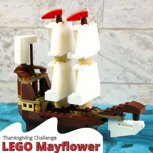 LEGO Mayflower Building Challenge