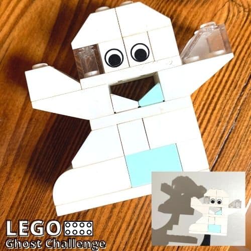 LEGO Ghost Building Challenge and Shadow Science!