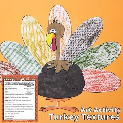 Paper Turkey Craft For Thanksgiving