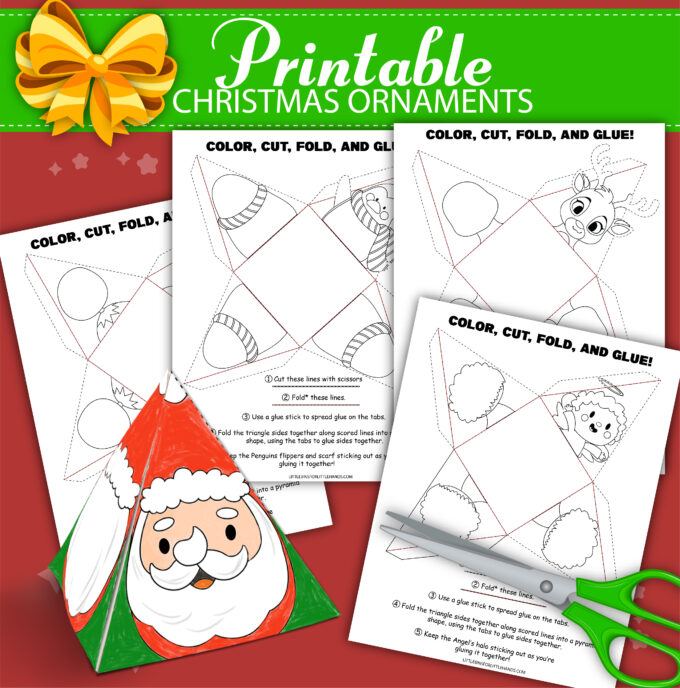 preschool printable christmas worksheets