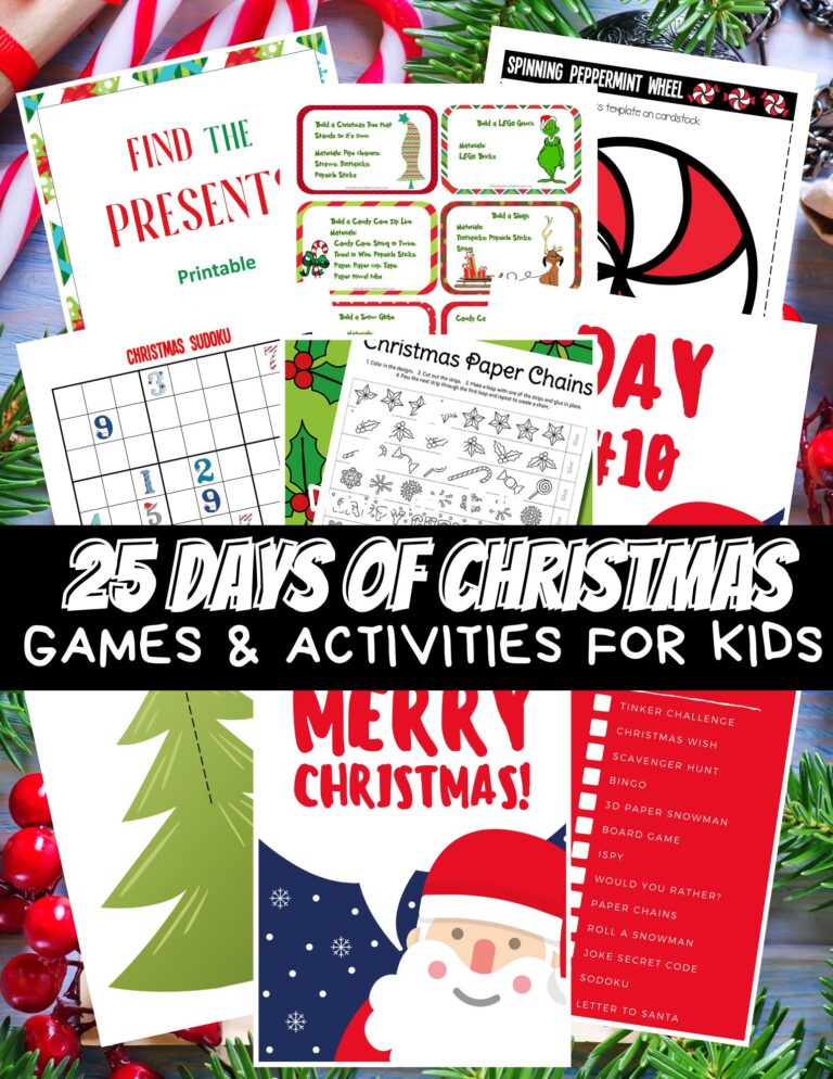25 Fun Christmas Games For Kids