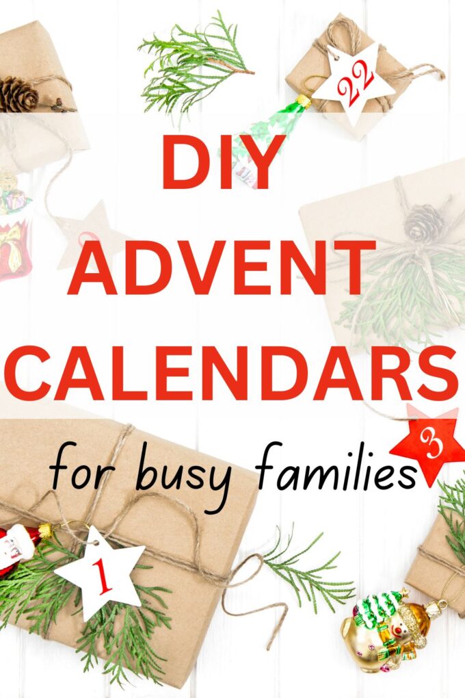 Homemade Advent Calendar and 25 Days of Christmas Countdown Ideas
