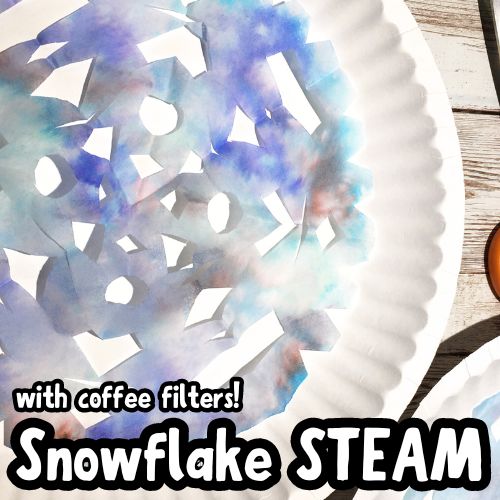 How To Make Snowflake Coffee Filters
