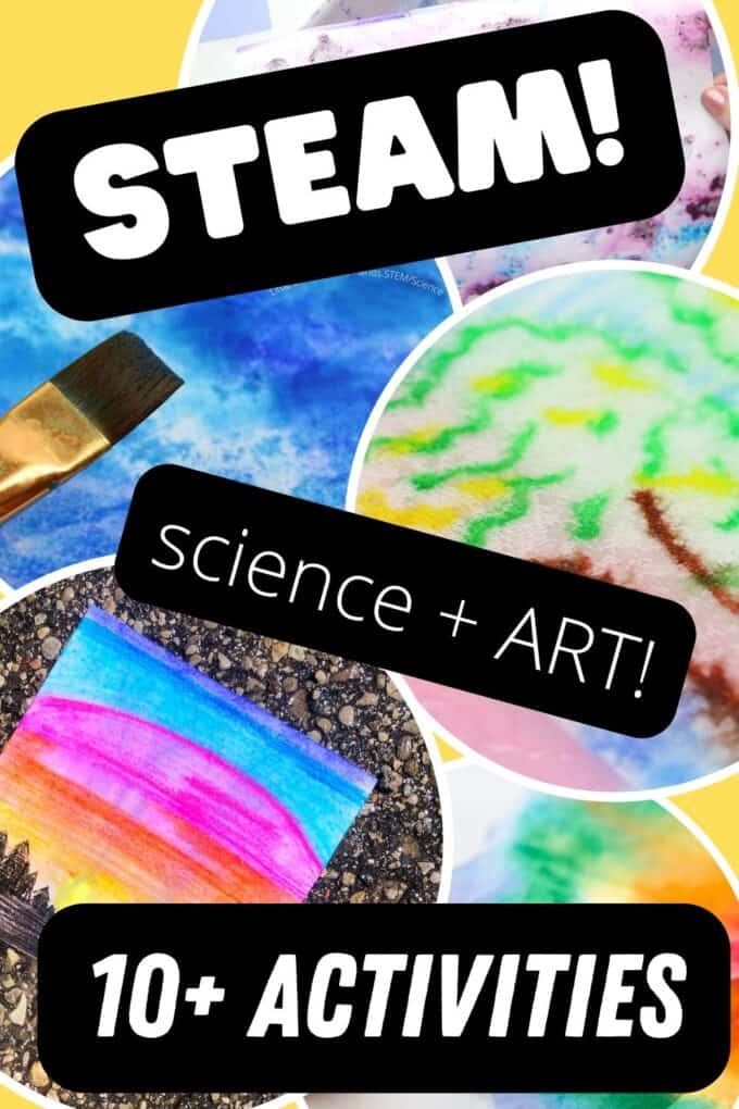 steam projects for kids that combine art and science