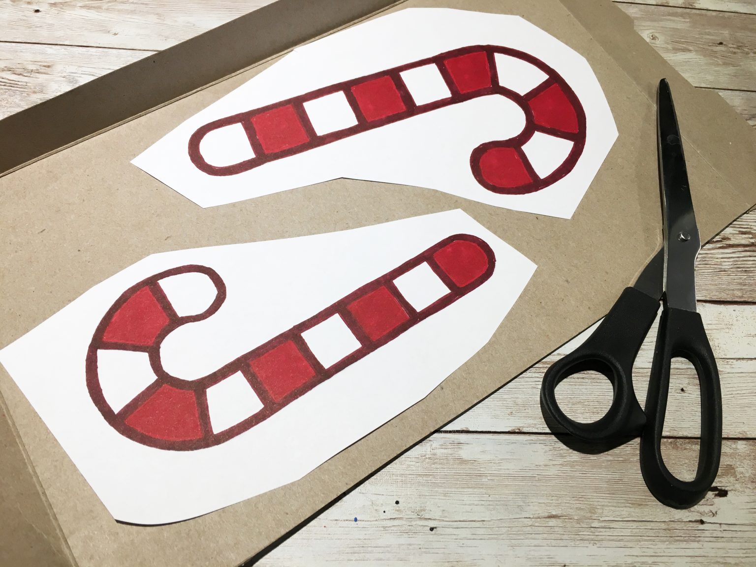 Printable Christmas Garland - Little Bins for Little Hands