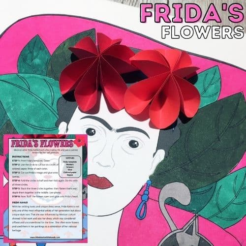 Frida’s Flowers Activity (Free Printable)
