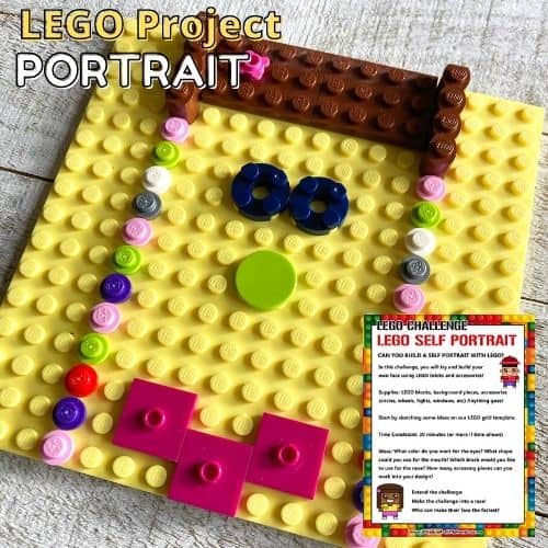 LEGO Self Portrait Challenge