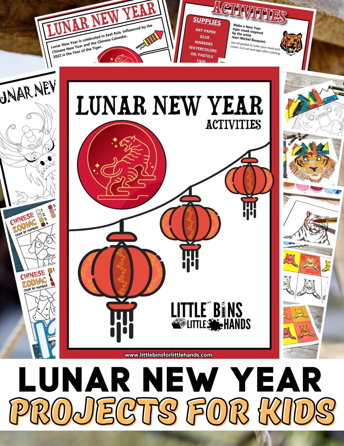 Chinese New Year Activities For Kids - Little Bins for Little Hands