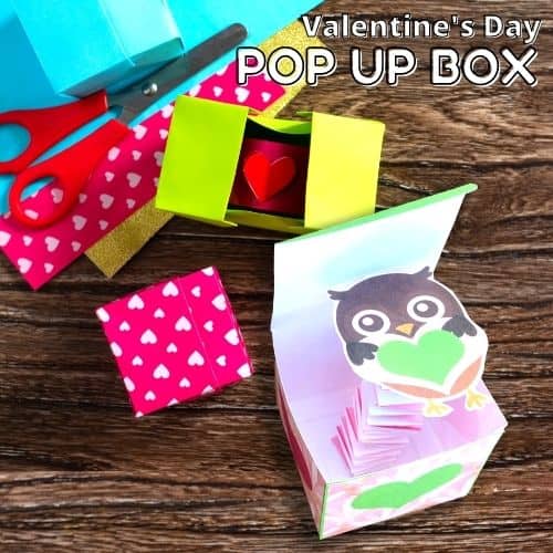 Valentine’s Day Pop Up Box