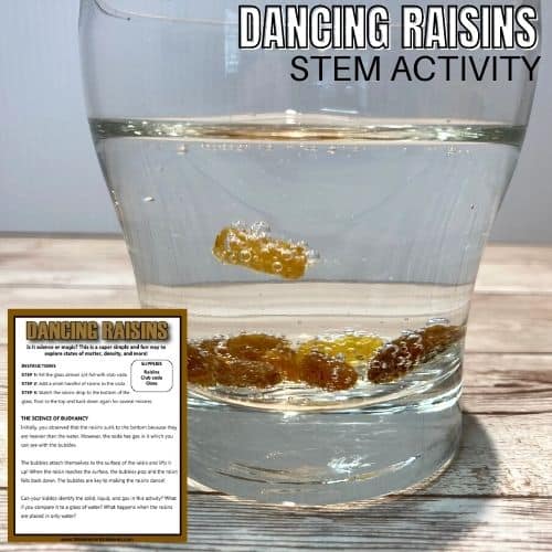 Dancing Raisins Experiment