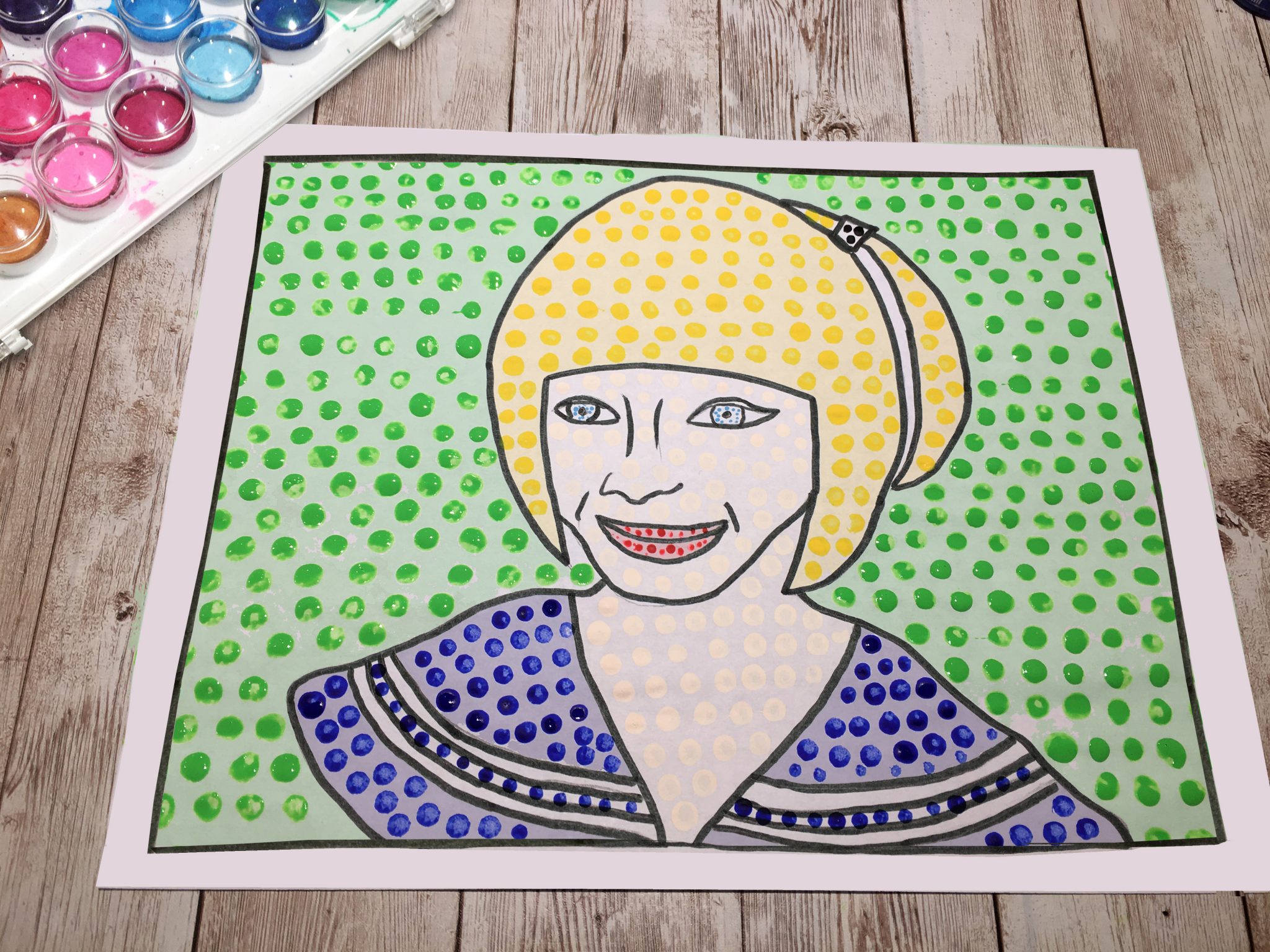 7 Self Portrait Ideas for Kids Art | Little Bins for Little Hands