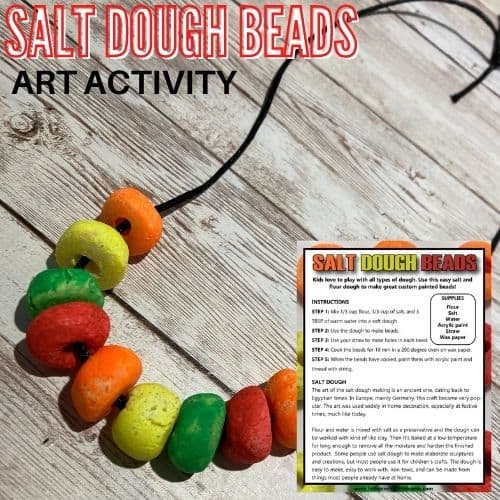 How To Make Salt Dough Beads