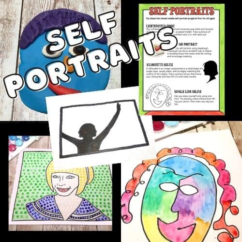 7 Self Portraits For Kids