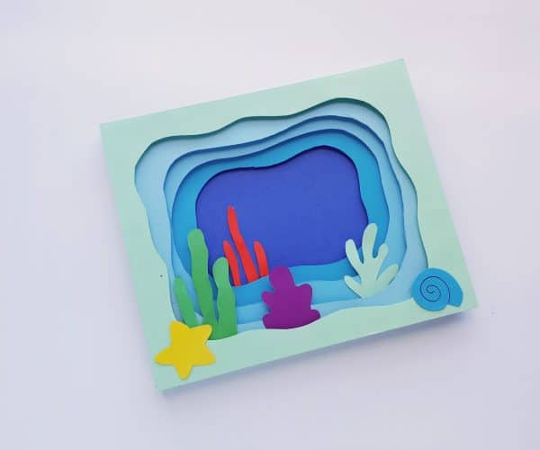3D Ocean Paper Craft - Little Bins for Little Hands