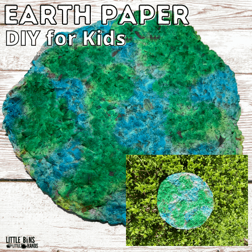 Recycled Paper Earth Project