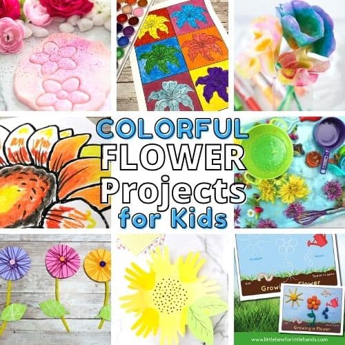 18 Flower Crafts and Activities For Kids