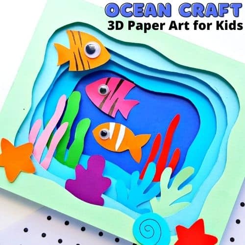 3D Ocean Paper Craft