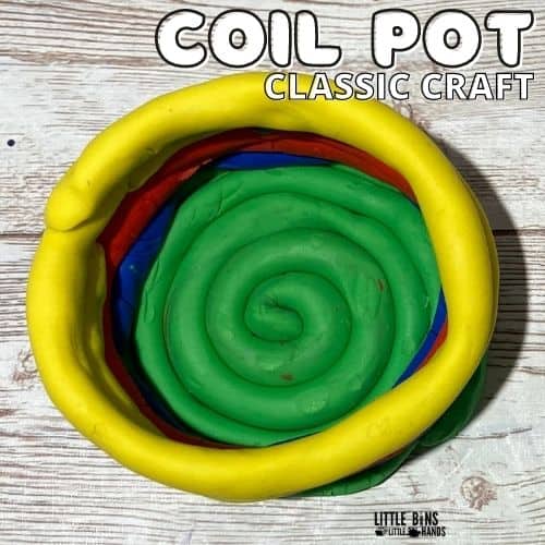 Easy Coil Pots For Kids