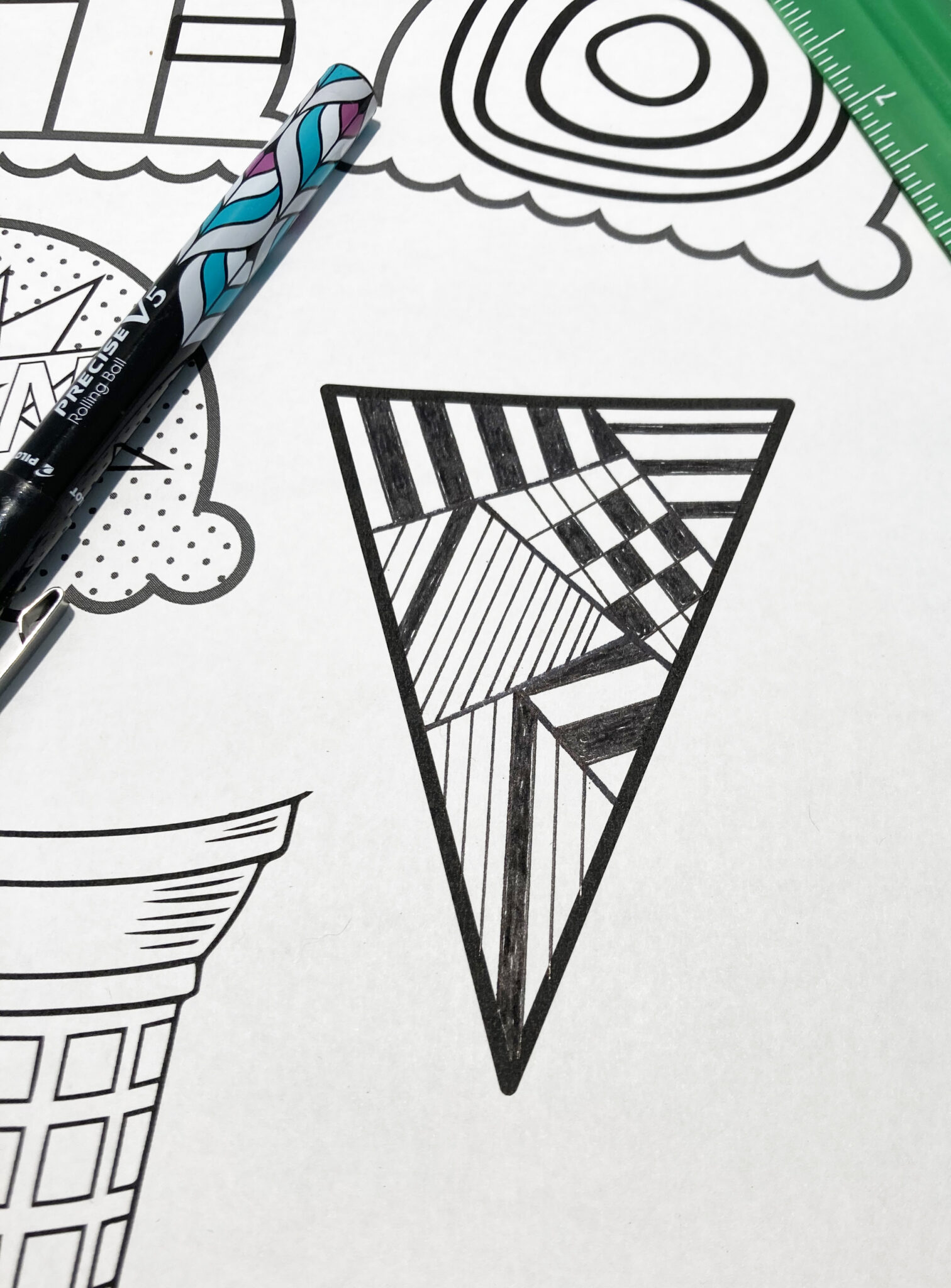 Printable Ice Cream Art Project - Little Bins for Little Hands