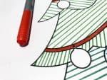 Christmas Zentangle (Free Printable) - Little Bins for Little Hands